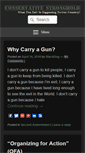 Mobile Screenshot of conservativestronghold.com